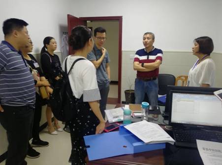 自贡市疾控中心、县疾控中心开展职业病报告质量督导检查